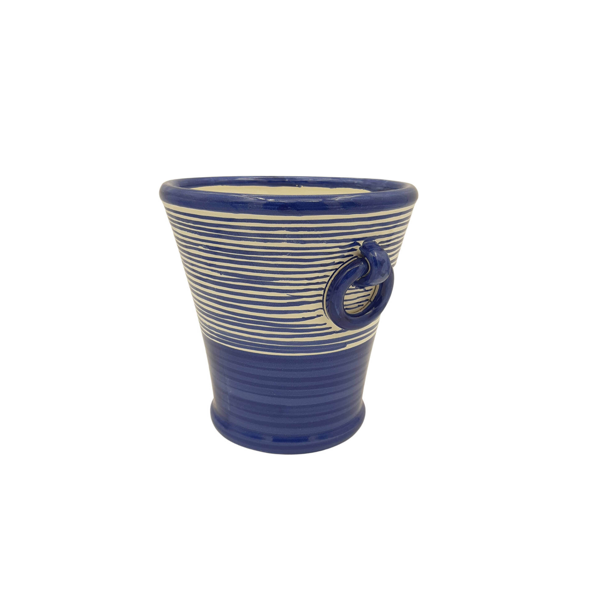 Cestello del ghiaccio blu a righe blu - immagine 2