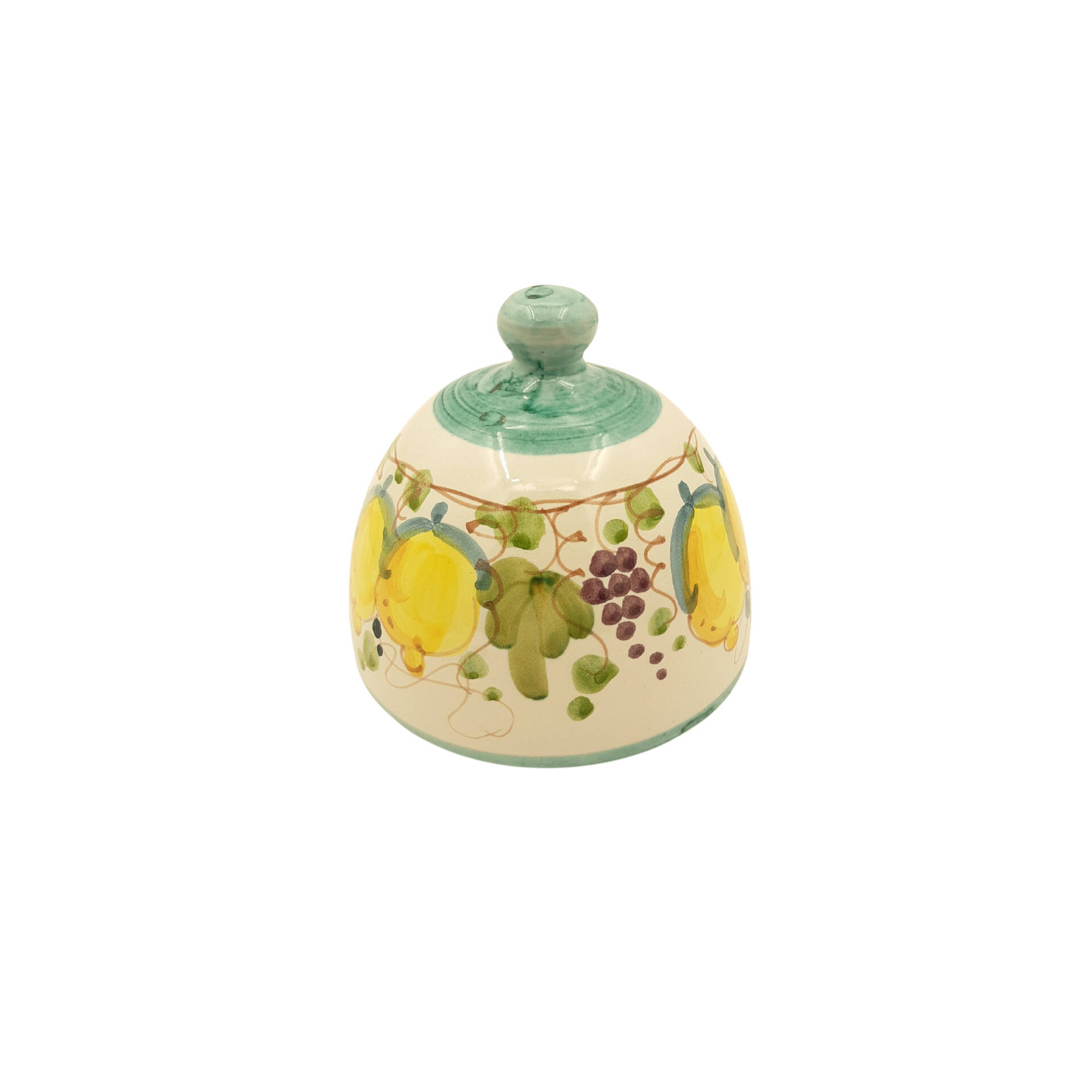Porta spugne decoro uva e limoni - immagine 4