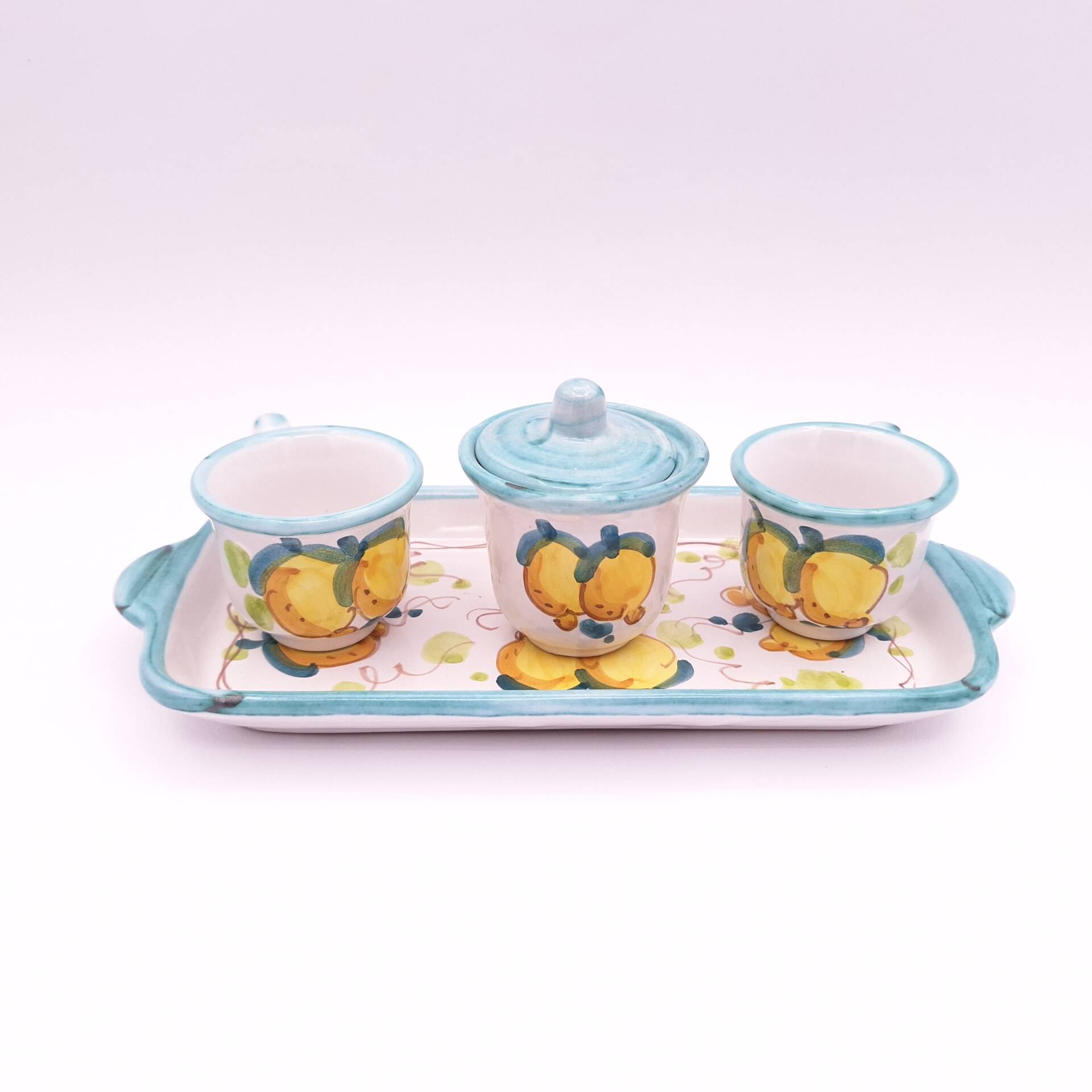 Set caffè 2 tazzine e zuccheriera