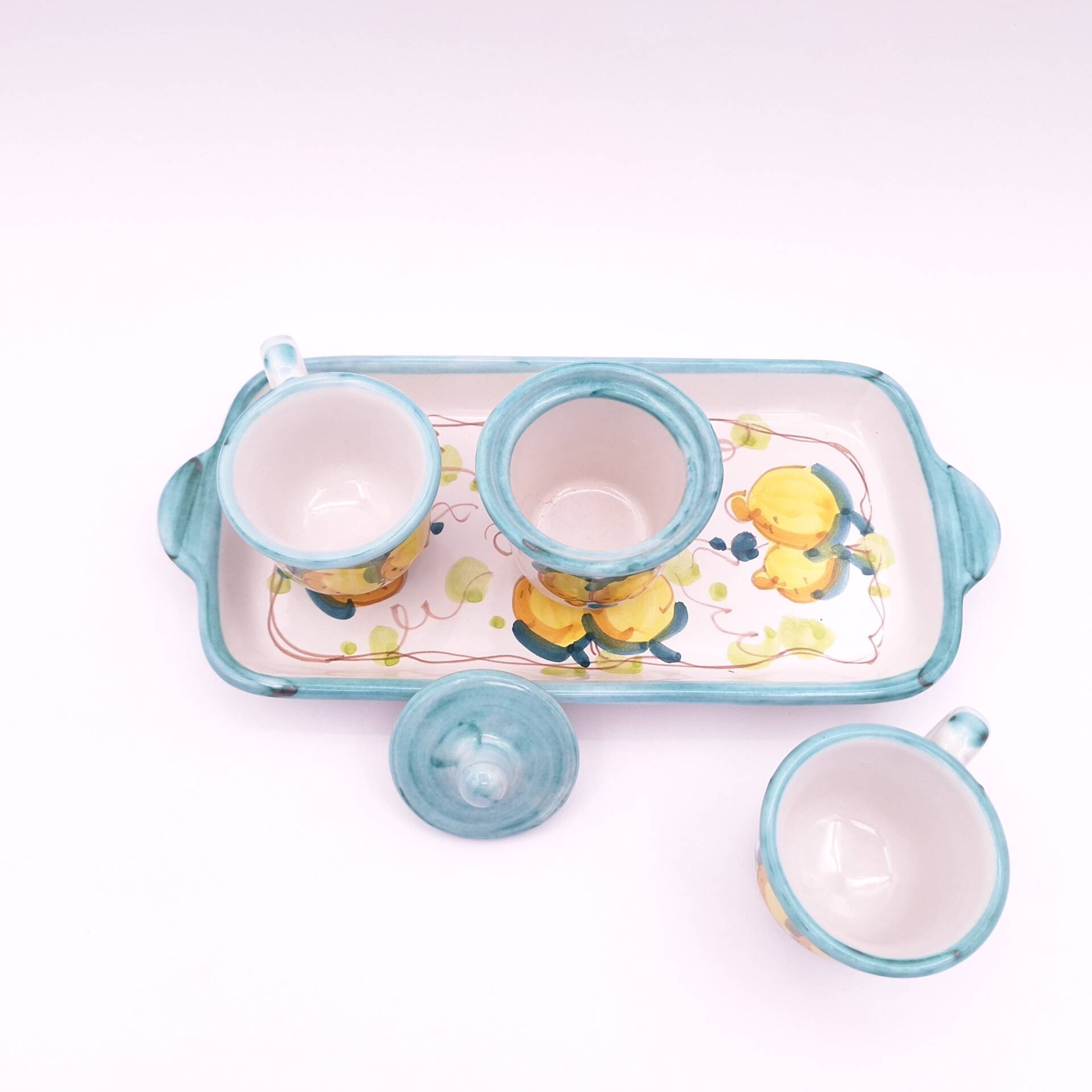 Set caffè 2 tazzine e zuccheriera - immagine 6