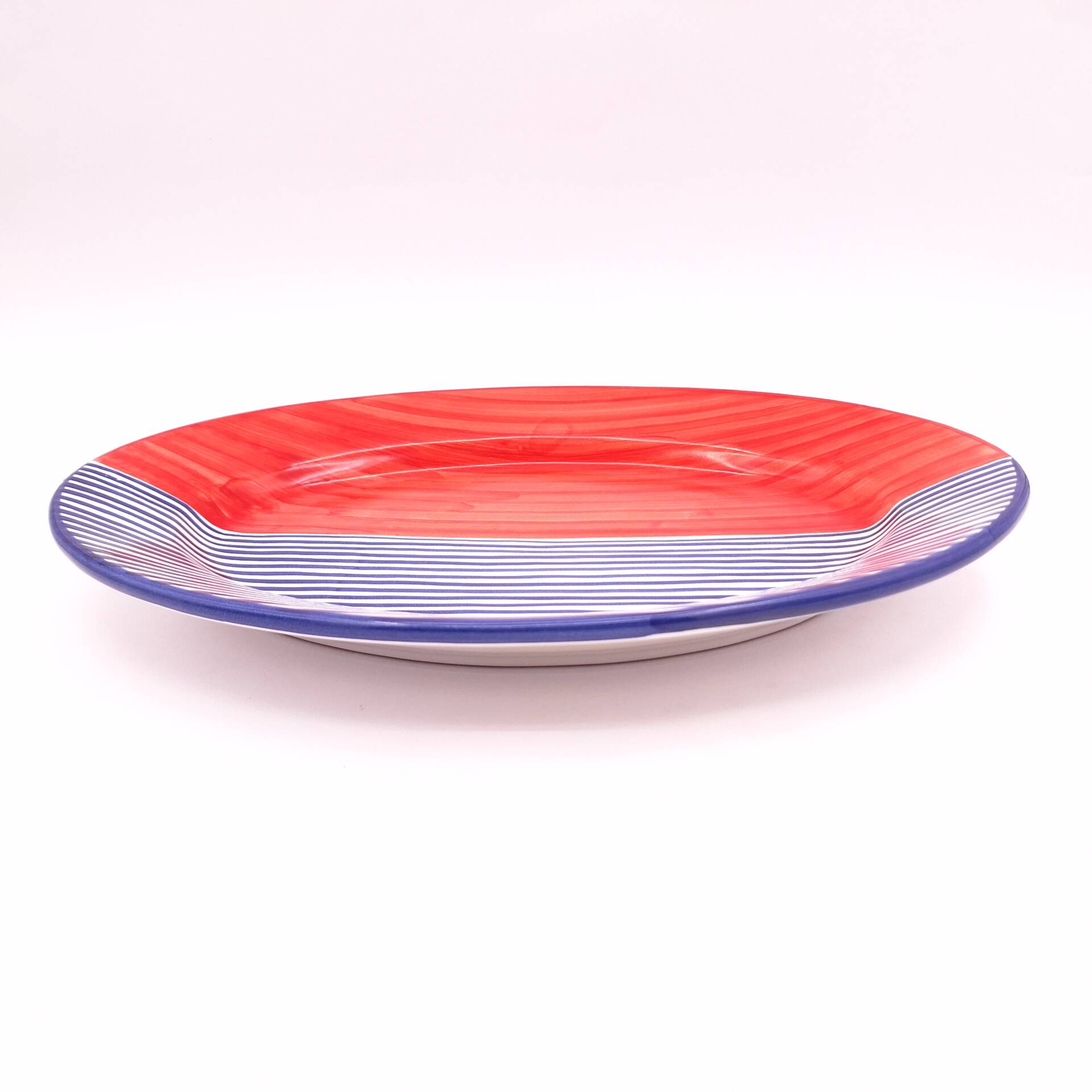 Ovale a falda decoro a righe - immagine 3
